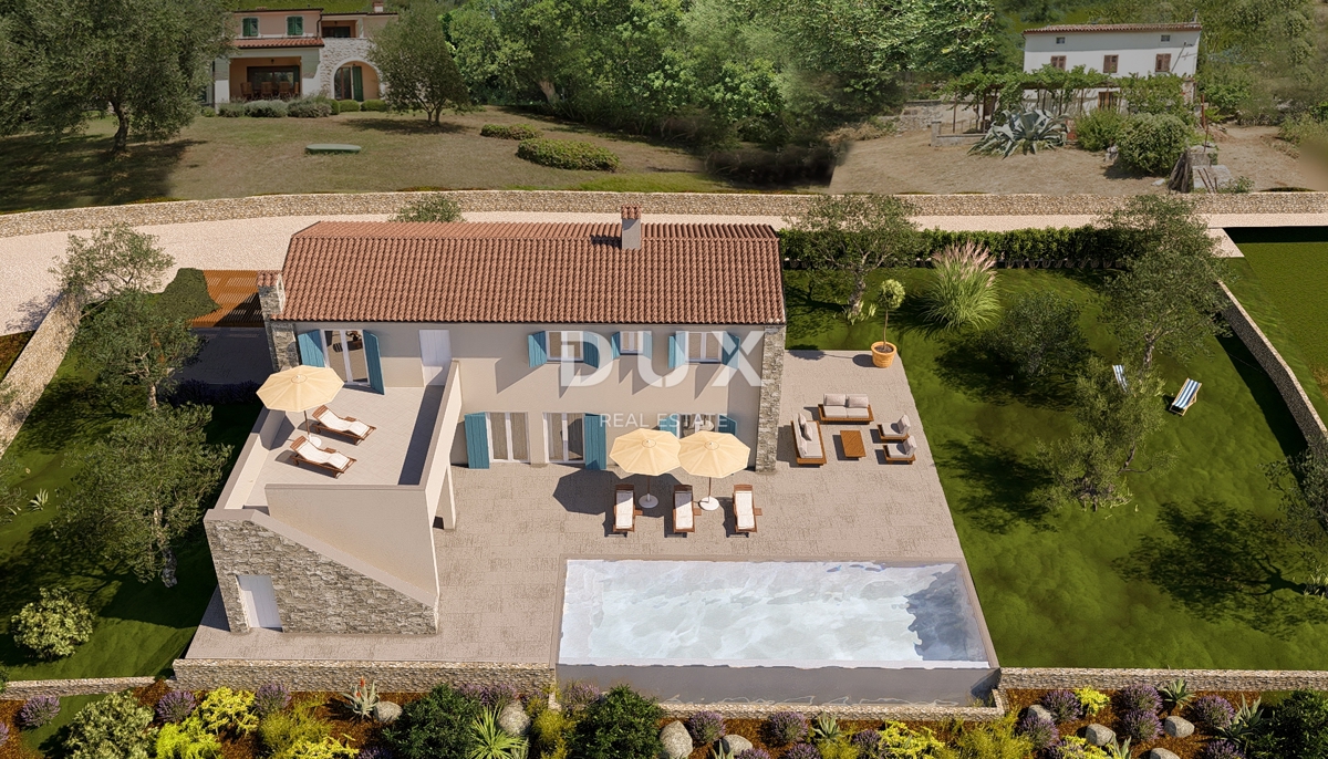 ISTRA, RABAC – Pogled na morje! Gradbeno zemljišče z gradbenim dovoljenjem