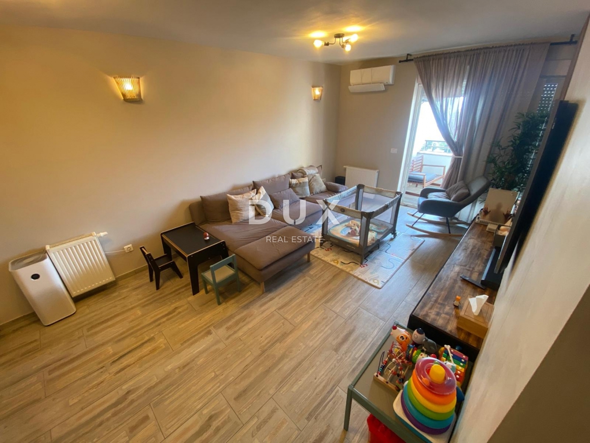 KASTAV, REŠETARI - 2-sobno stanovanje z 2 balkonoma v NOVEJŠI stavbi s pogledom na morje! PRILOŽNOST!