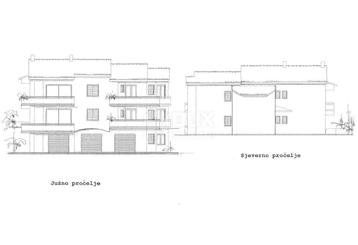 OPATIJA, VEPRINAC, TRAVIČIĆI - zemljišče 2783m2 z gradbenim dovoljenjem in pogledom na morje za družinsko hišo / apartmaji / hiša oddamo - počitnice z bazenom