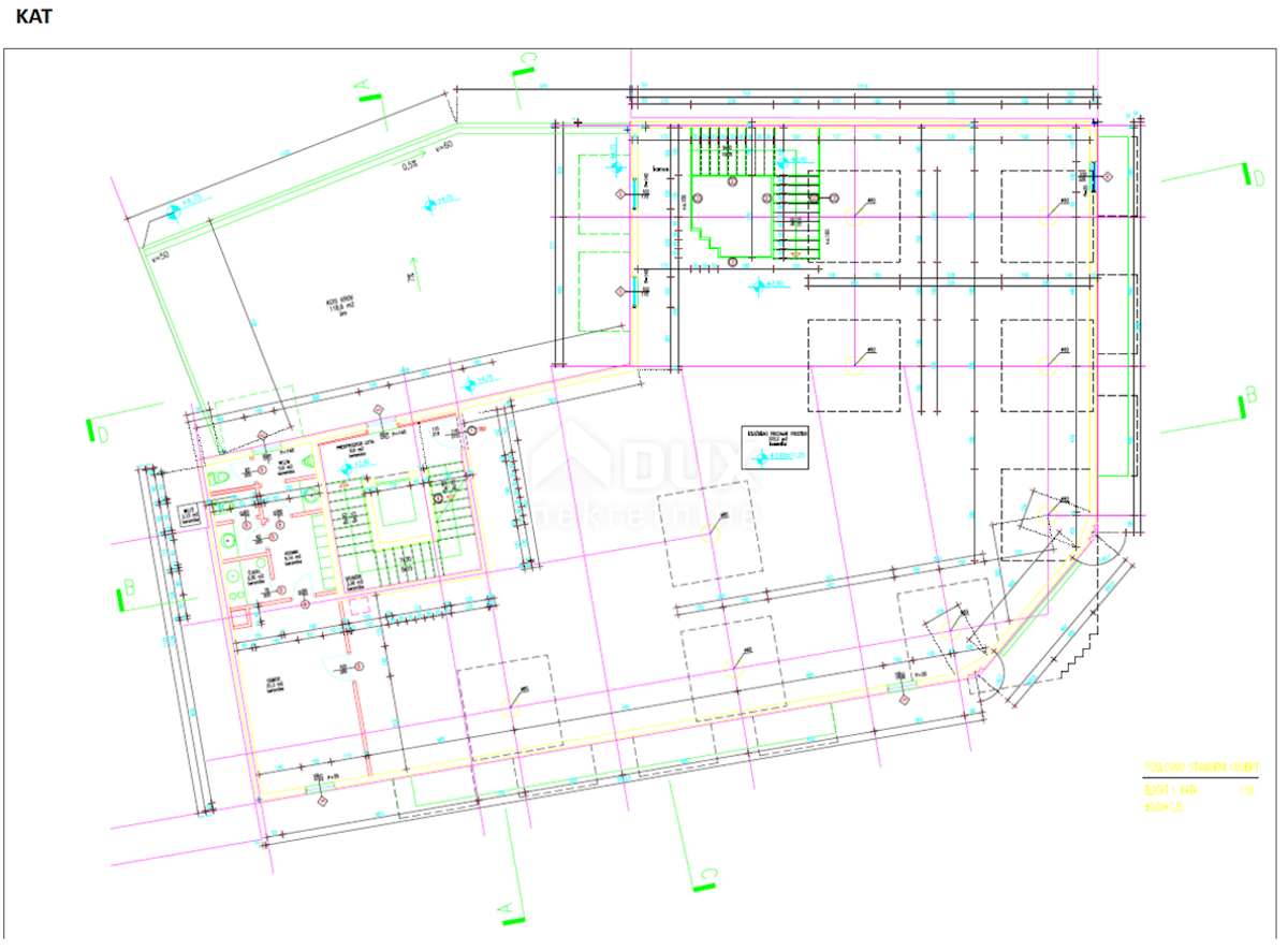 Centar, Rijeka, 1.350m2