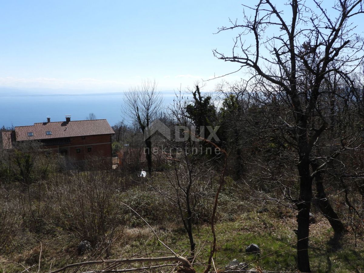 OPATIJA, IČIĆI, ANIČIĆI - gradbeno zemljišče 1520m2 Z LOKACIJSKIM DOVOLJENJEM! s pogledom na morje za gradnjo-apartmaji - apartmaji / družinska hiša / hiša za najem - počitnice z bazenom