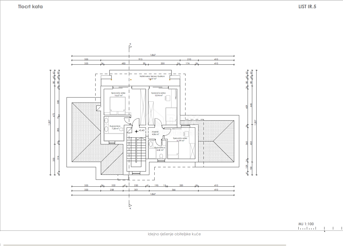 OPATIJA, IČIĆI, ANIČIĆI - gradbeno zemljišče 1520m2 Z LOKACIJSKIM DOVOLJENJEM! s pogledom na morje za gradnjo-apartmaji - apartmaji / družinska hiša / hiša za najem - počitnice z bazenom