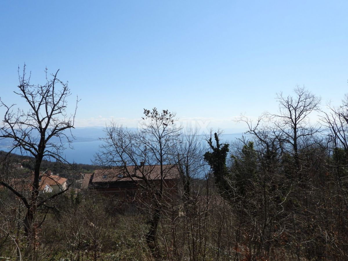 OPATIJA, IČIĆI, ANIČIĆI - gradbeno zemljišče 1520m2 Z LOKACIJSKIM DOVOLJENJEM! s pogledom na morje za gradnjo-apartmaji - apartmaji / družinska hiša / hiša za najem - počitnice z bazenom