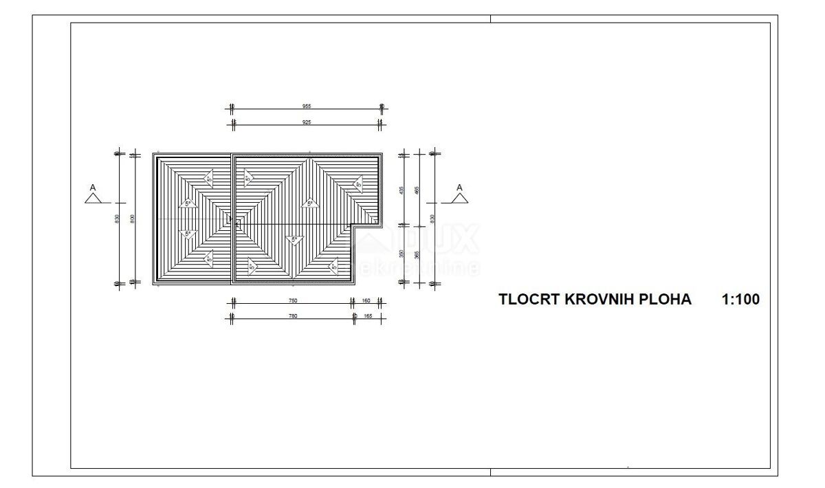 OPATIJA, MATULJI - družinska hiša v izgradnji 156m2 z bazenom + okolica 600m2