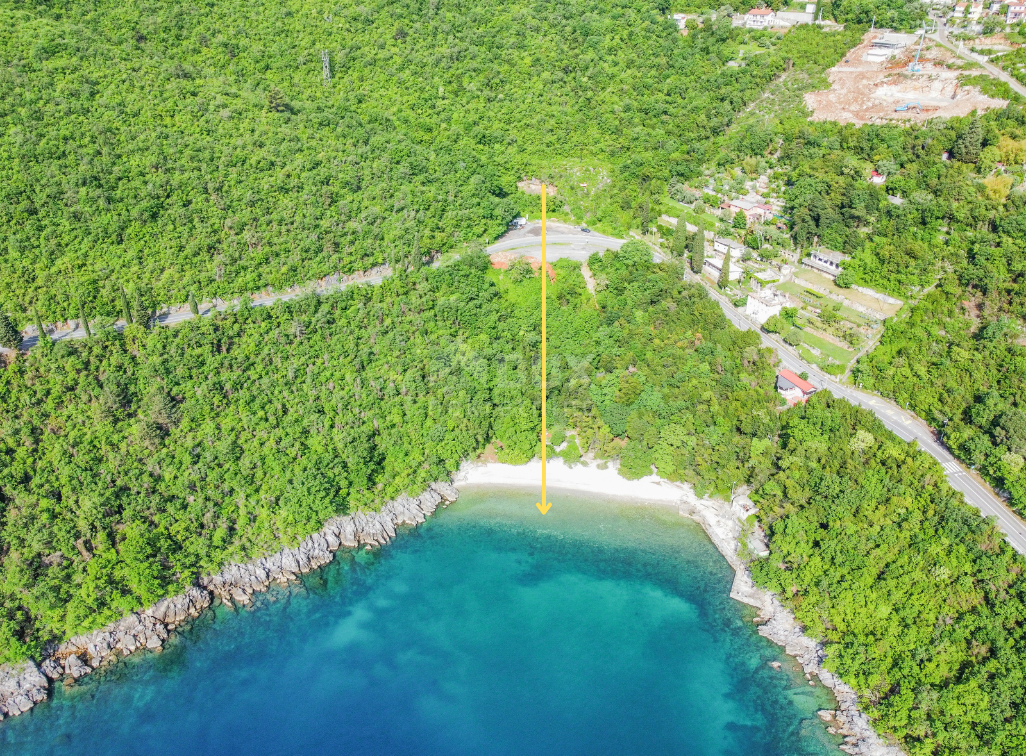 OPATIJA RIVIJERA - NOVO - gradbeno zemljišče druga vrsta do morja s pogledom na morje