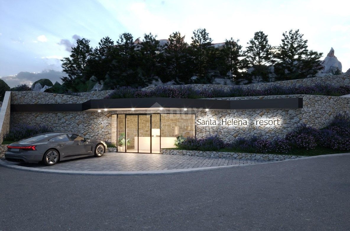 OTOK KRK, TRIBULJE - gradbeno zemljišče z projektom