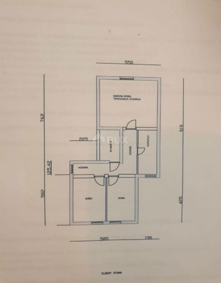 MATULJI - 2S+DB v novejšem objektu s parkiriščem na mirni lokaciji