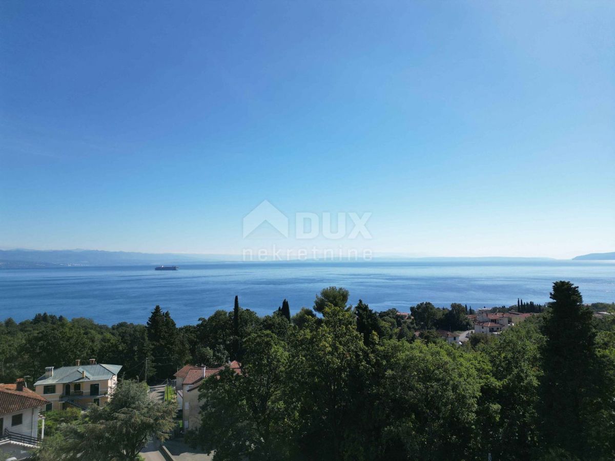 OPATIJA, LOVRAN, IKA - zazidljivo zemljišče 1227m2 Z GRADBENIM DOVOLJENJEM!!! za 12 stanovanj