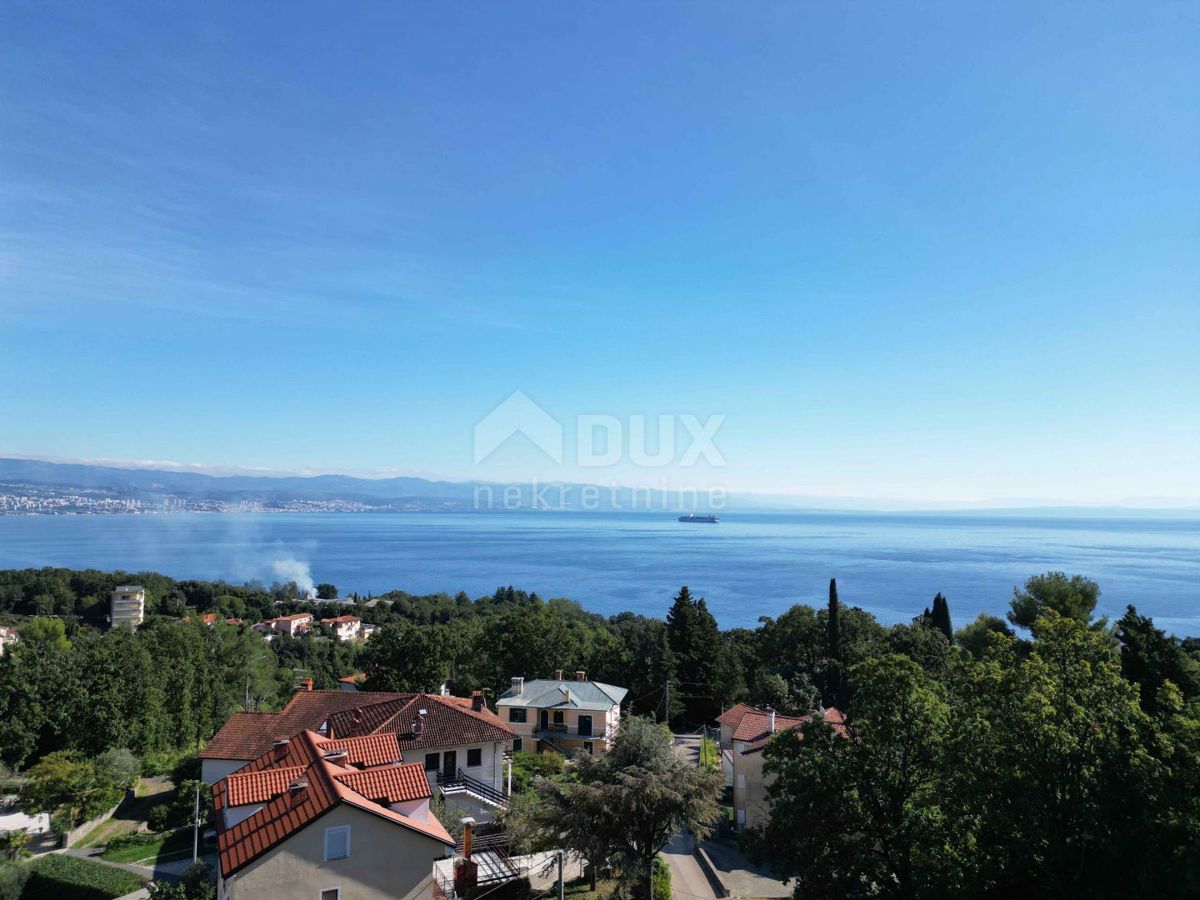 OPATIJA, LOVRAN, IKA - zazidljivo zemljišče 1227m2 Z GRADBENIM DOVOLJENJEM!!! za 12 stanovanj