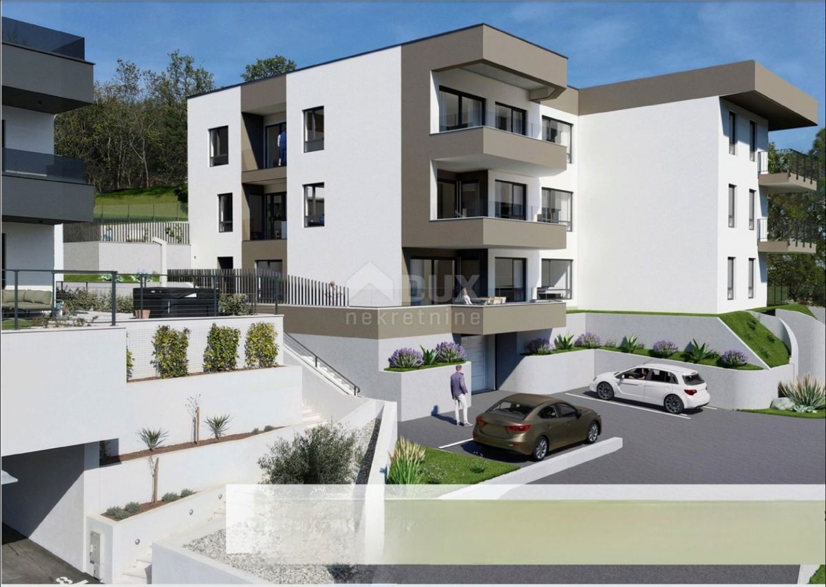 COSTABELLA, BIVIO KANTRIDA - ekskluzivno stanovanje 78,50 m2, 1. nadstropje, 100 m od morja, čudovit razgled - APARTMA 2