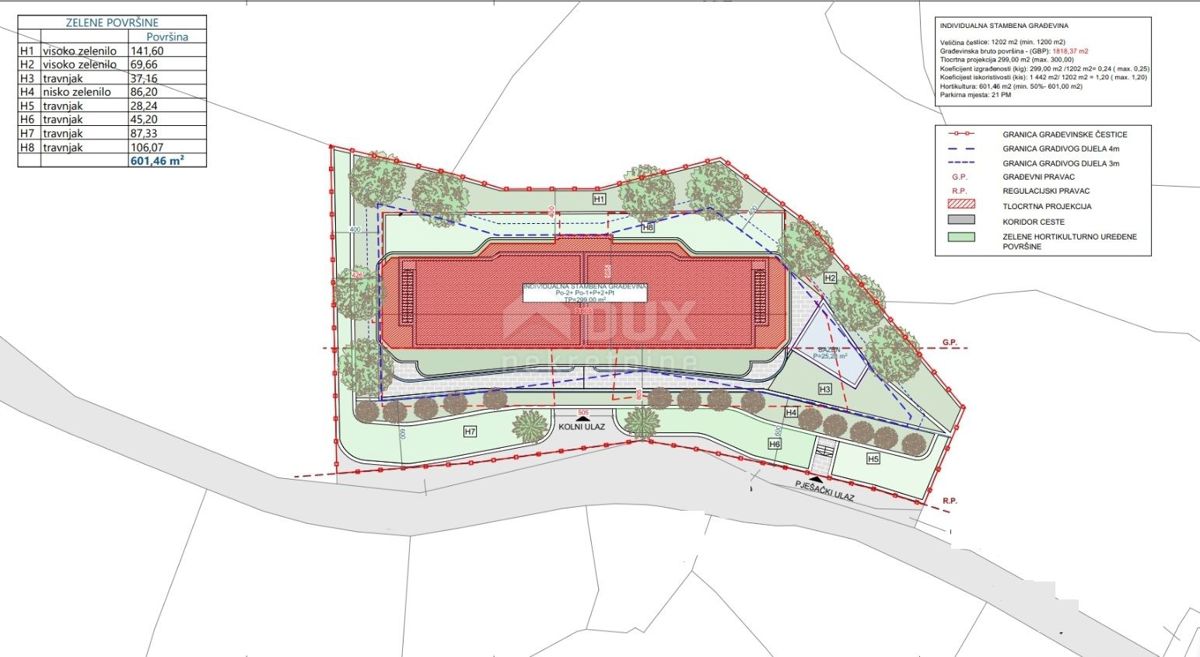 OPATIJA, CENTER - Stanovanje v 1. nadstropju 157m2 s panoramskim pogledom na morje A3