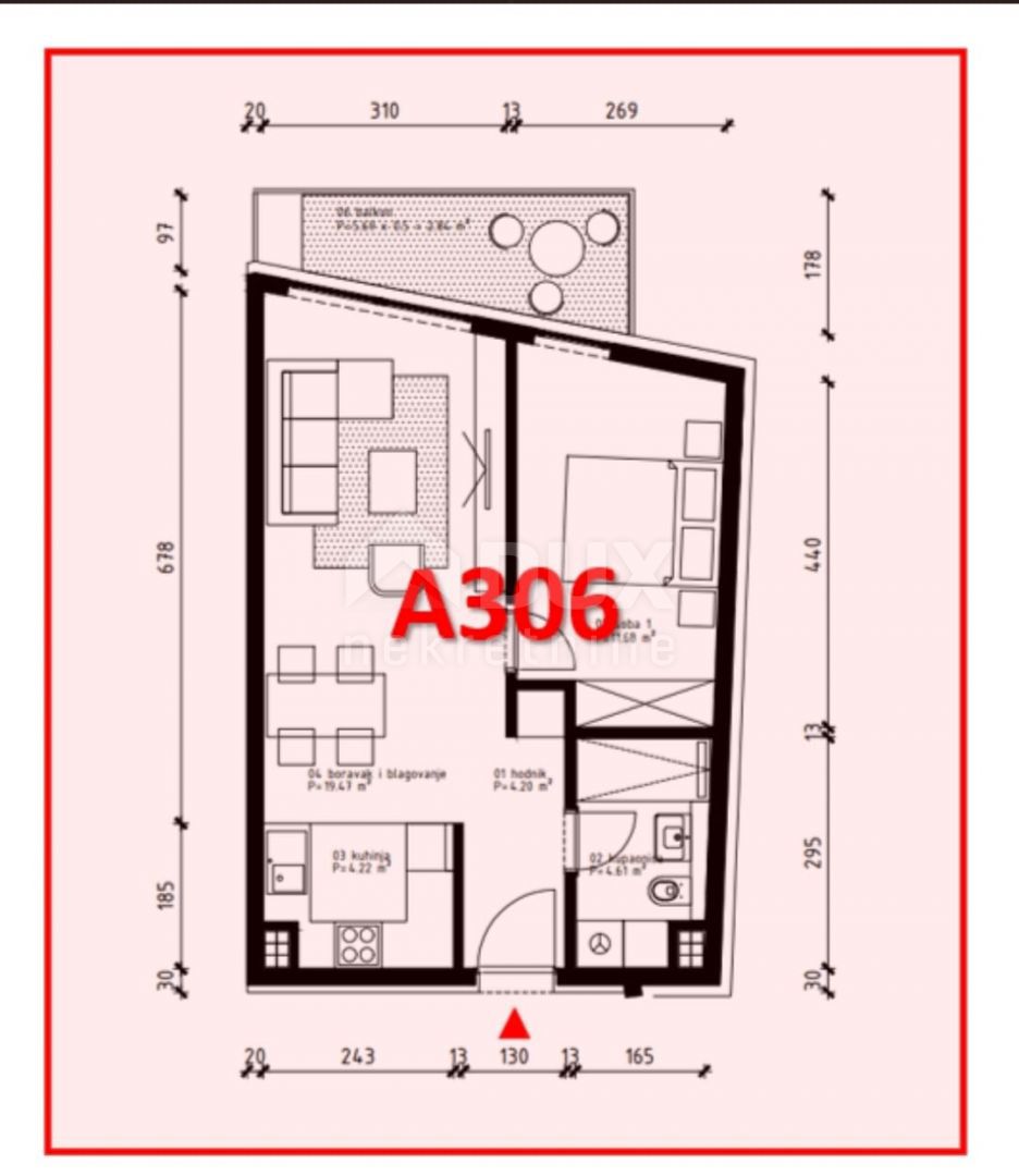 ISTRA, POREČ - Penthouse 55m2, novogradnja 800m od morja!