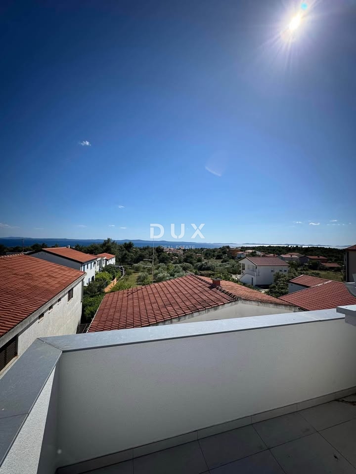 ZADAR, VIR - Apartma s teraso - Pogled na morje! - NOVOGRADNJA!