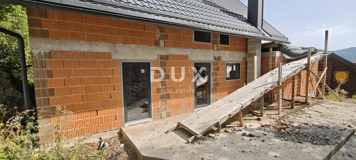 MRKOPALJ - Hiša v izgradnji z lepim razgledom