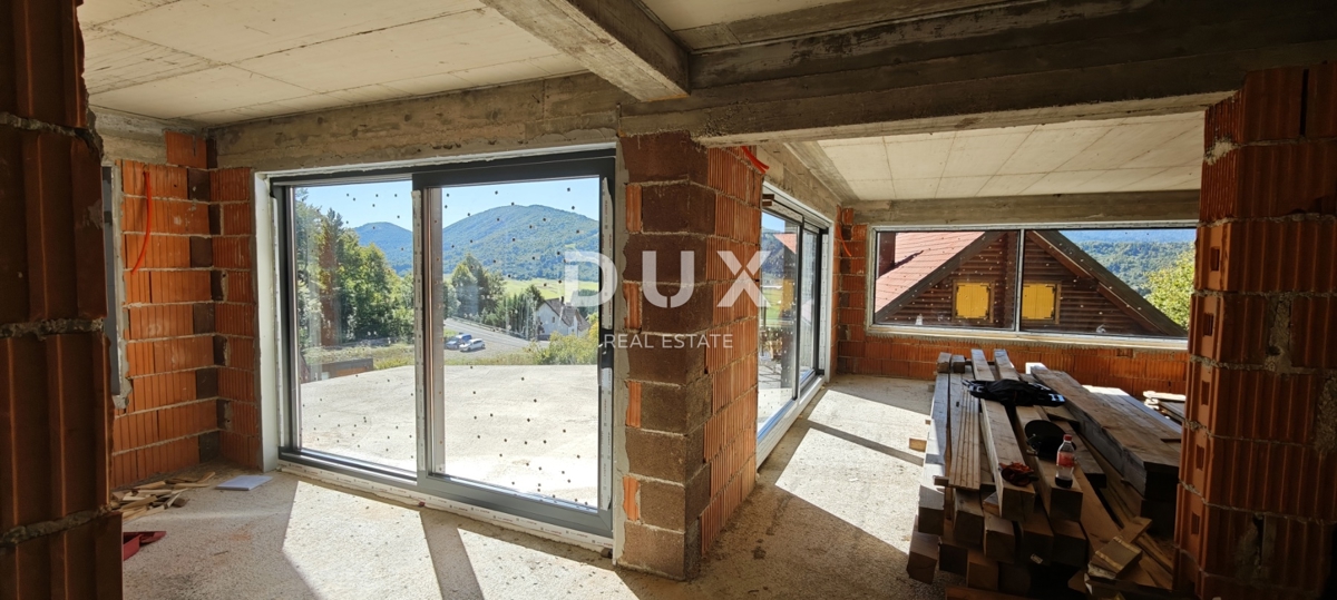 MRKOPALJ - Hiša v izgradnji z lepim razgledom