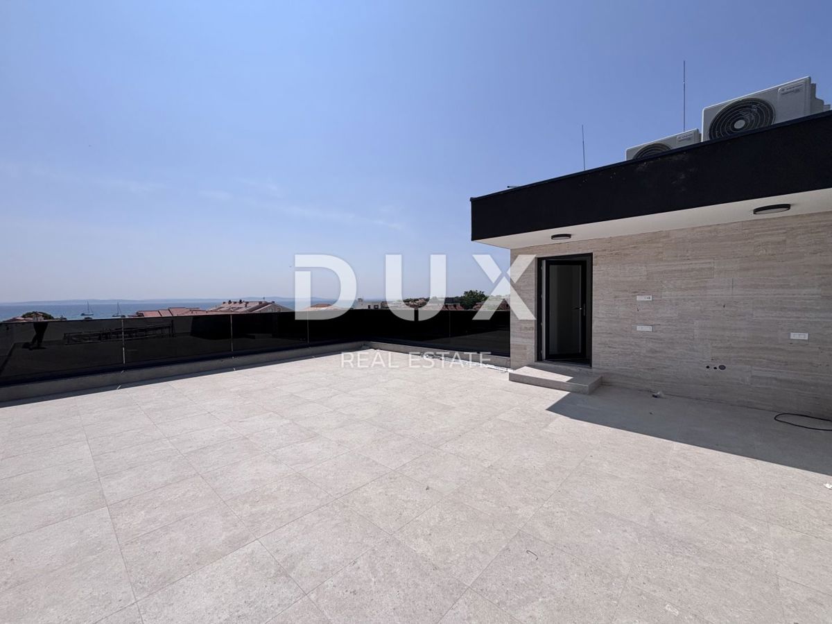 ZADAR, PRIVLAKA - Penthouse 130m od morja