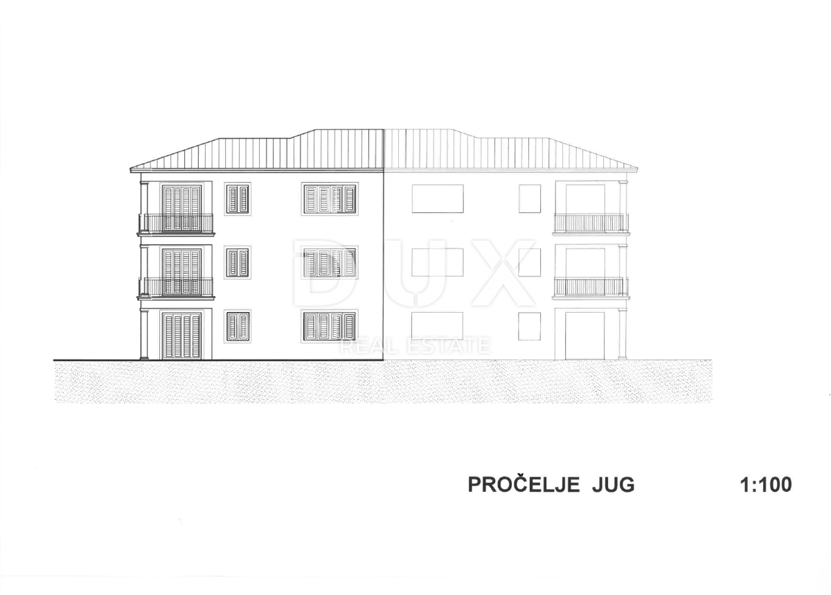 MATULJI, JUŠIĆI, JURDANI - stanovanje 84m2 v novogradnji z dnevno sobo + 2 spalnici in vrtom 