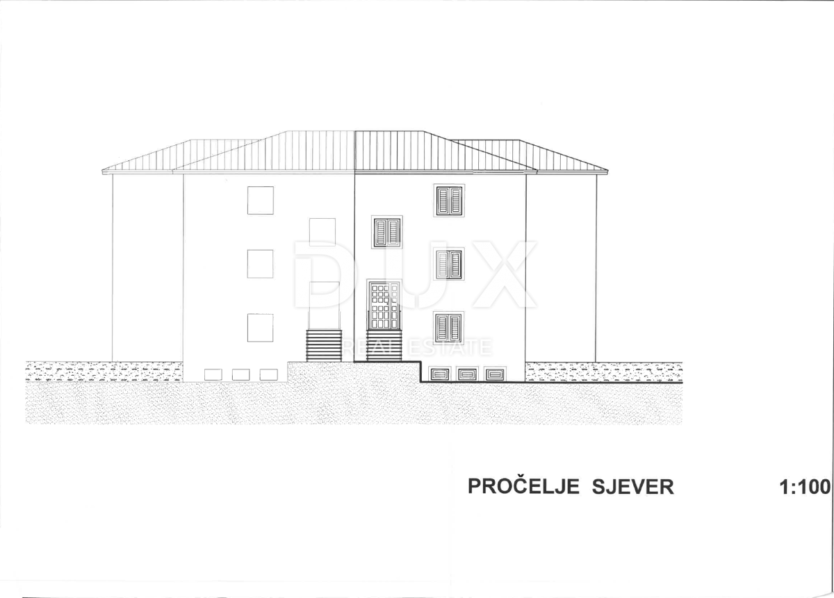 MATULJI, JUŠIĆI, JURDANI - stanovanje 84m2 v novogradnji z dnevno sobo + 2 spalnici in vrtom 