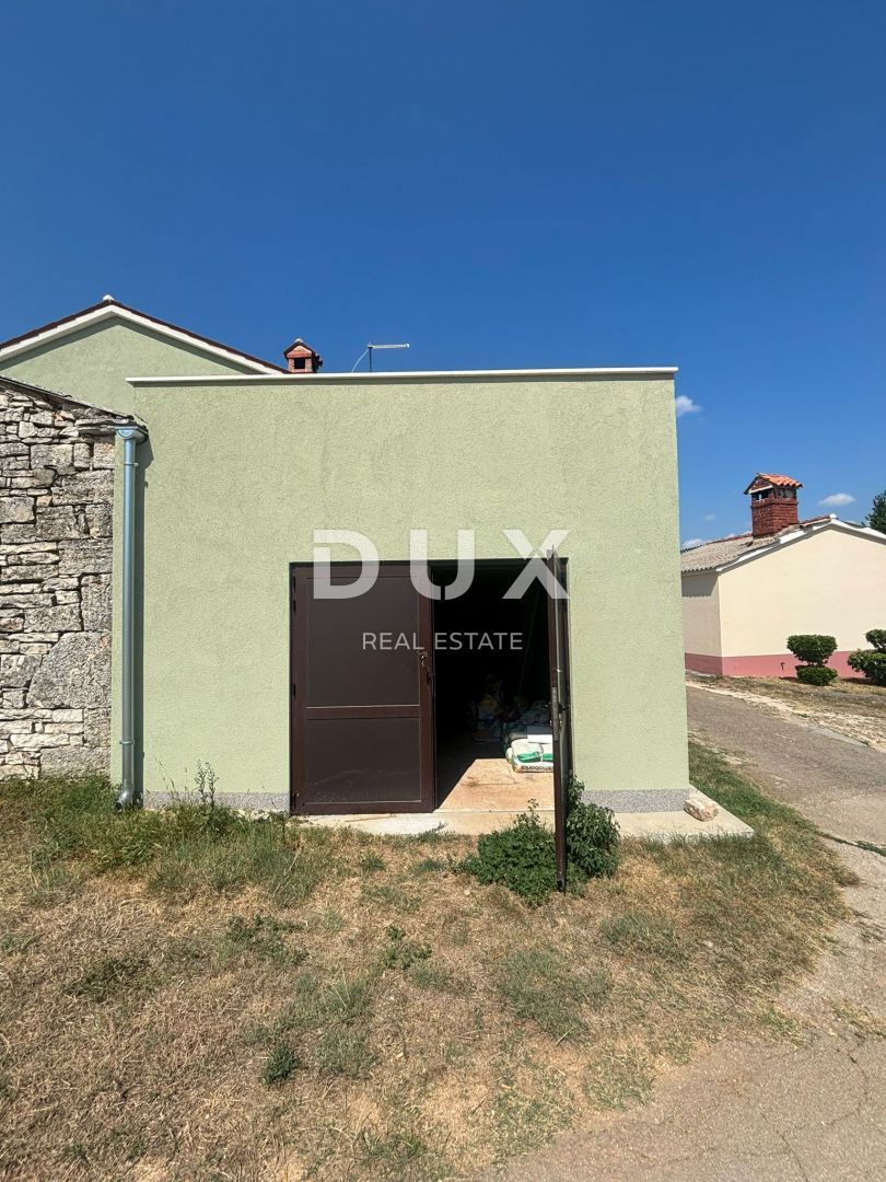 ISTRA, SVETVINČENAT - Delno prenovljena istrska hiša na mirni lokaciji! UPORABNO DOVOLJENJE!