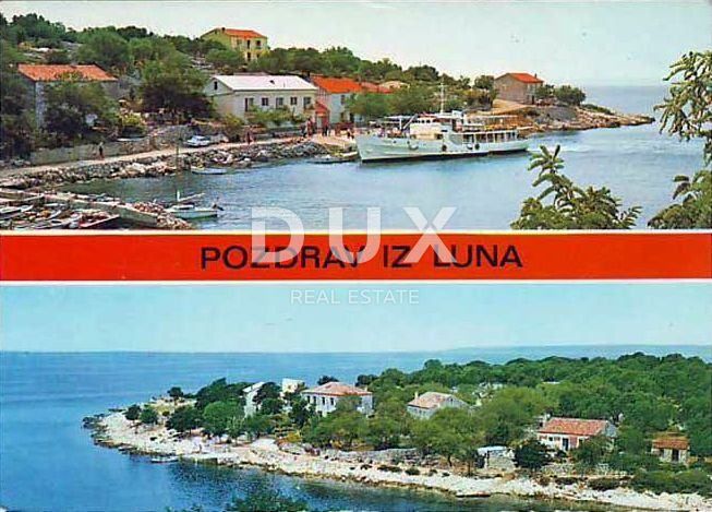 OTOK PAG, LUN - zazidljivo zemljišče 640 m2 na odlični lokaciji