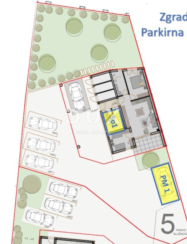 ISTRA, PULA - Stanovanje 58,34 m2 v pritličju z vrtom!
