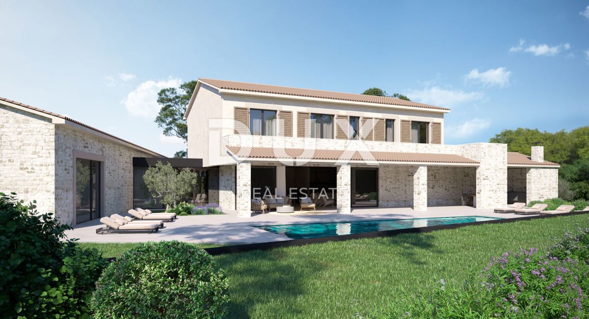 ISTRA, KRŠAN - Gradbeno zemljišče z gradbenim dovoljenjem