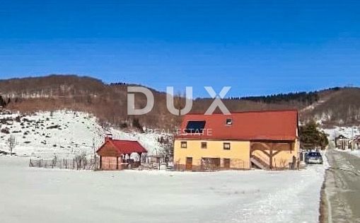 GORSKI KOTAR, MRKOPALJ - Popolnoma opremljena počitniška hiša