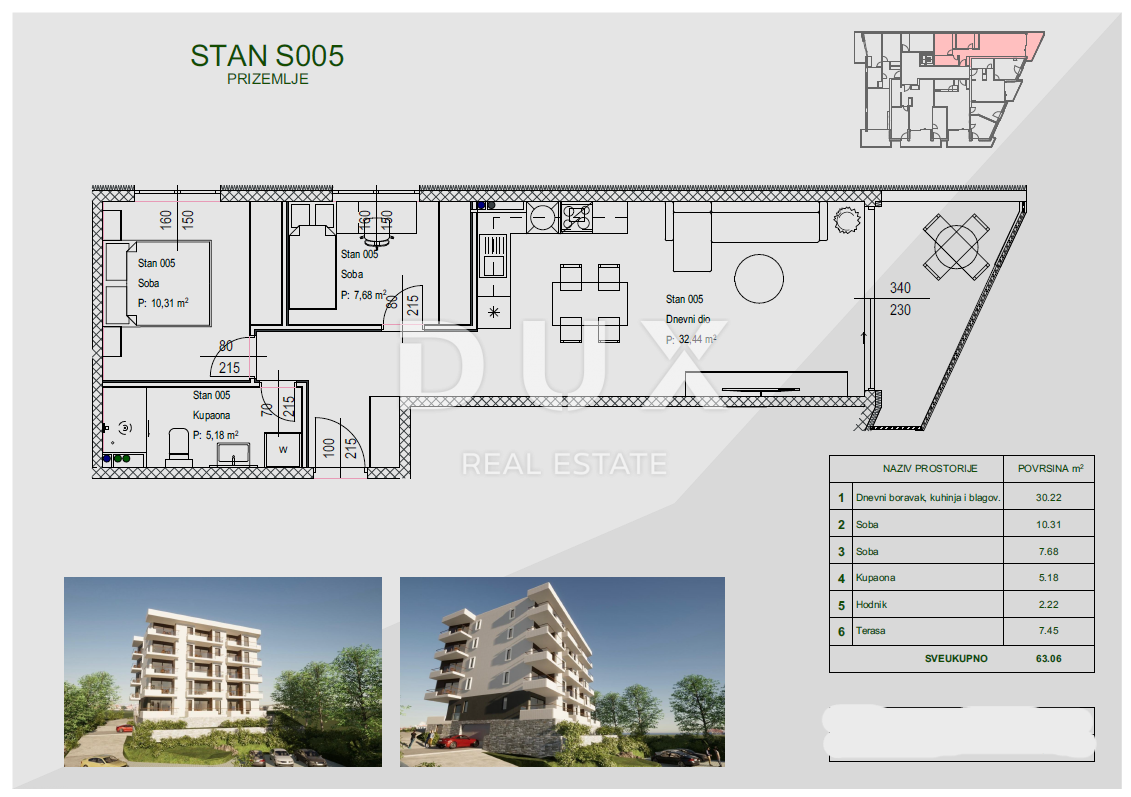 Stanovanje Zamet, Rijeka, 100m2