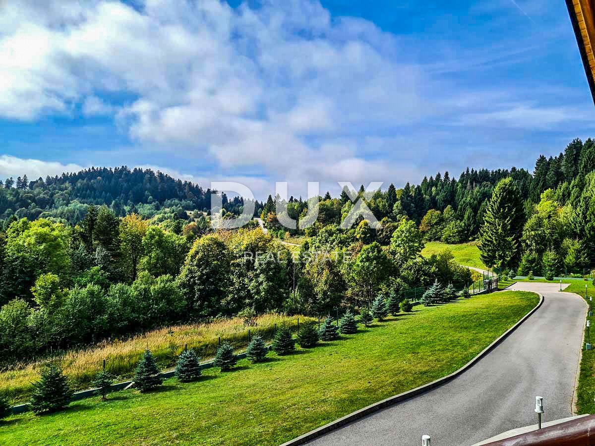GORSKI KOTAR, RAVNA GORA - Čudovita počitniška hiša, na samem s 5.474 m2 ograjenega zemljišča