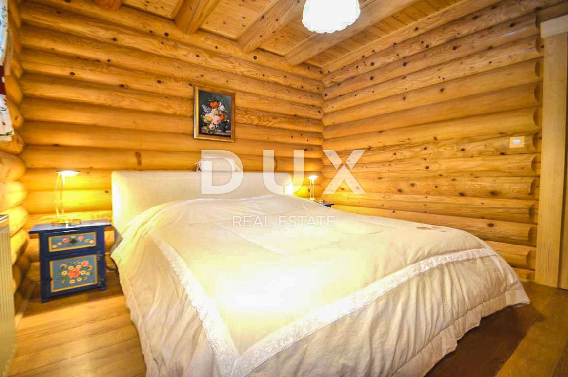 GORSKI KOTAR, RAVNA GORA - Čudovita počitniška hiša, na samem s 5.474 m2 ograjenega zemljišča