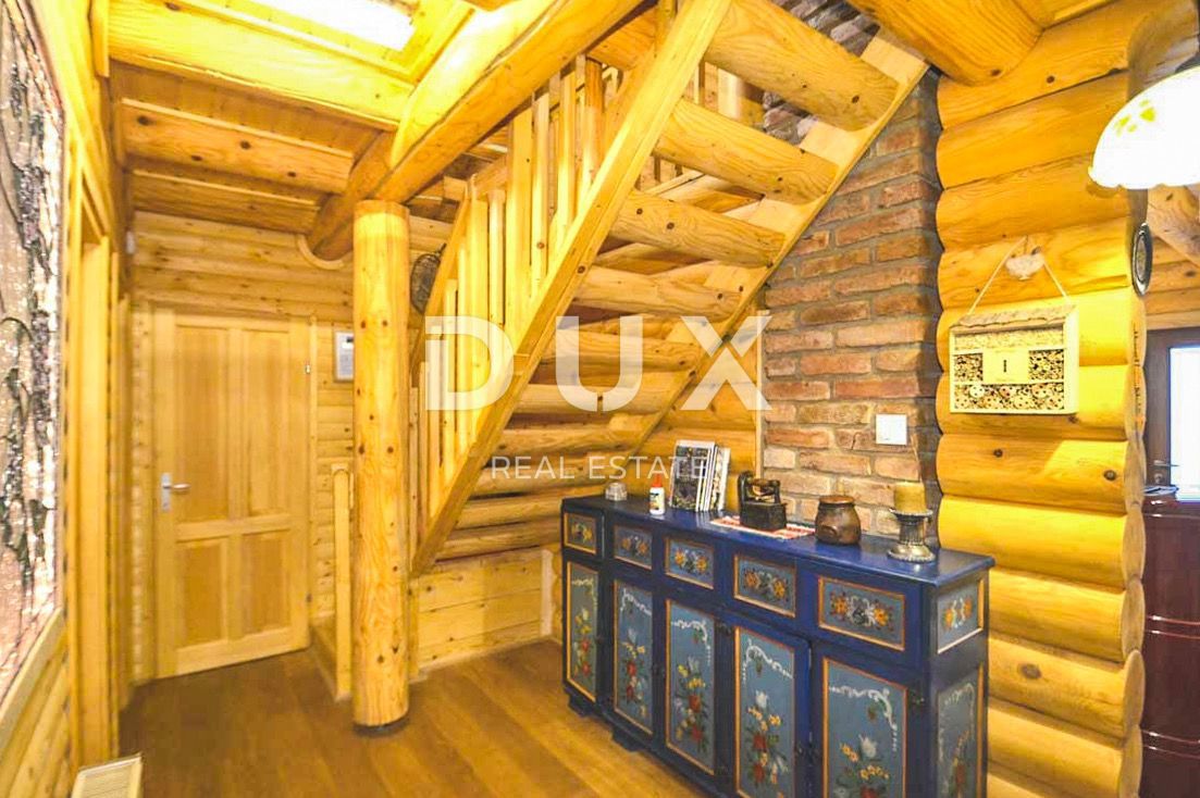 GORSKI KOTAR, RAVNA GORA - Čudovita počitniška hiša, na samem s 5.474 m2 ograjenega zemljišča