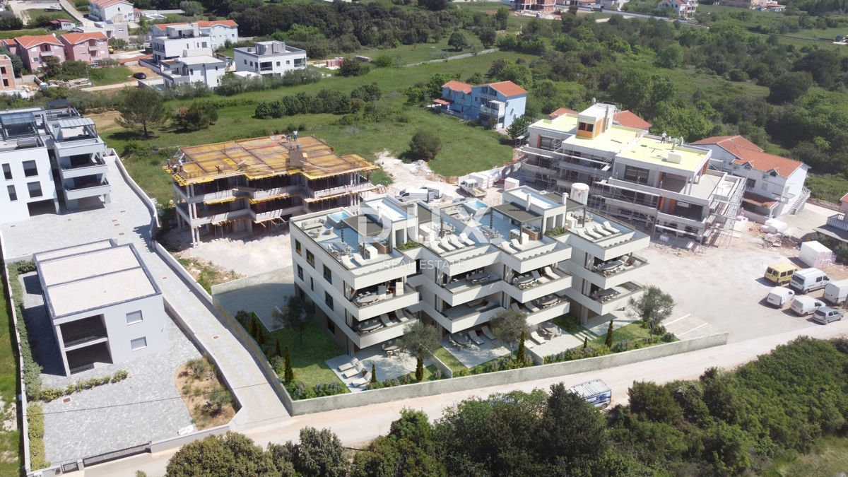 ZADAR, ZATON - Penthouse s čudovitim razgledom 95 metrov od morja! SA4