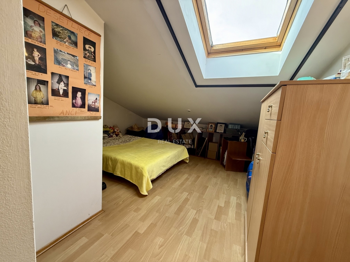 MATULJI, JUŠIĆI - Čudovito dvoetažno stanovanje, 4s, RAZGLED!