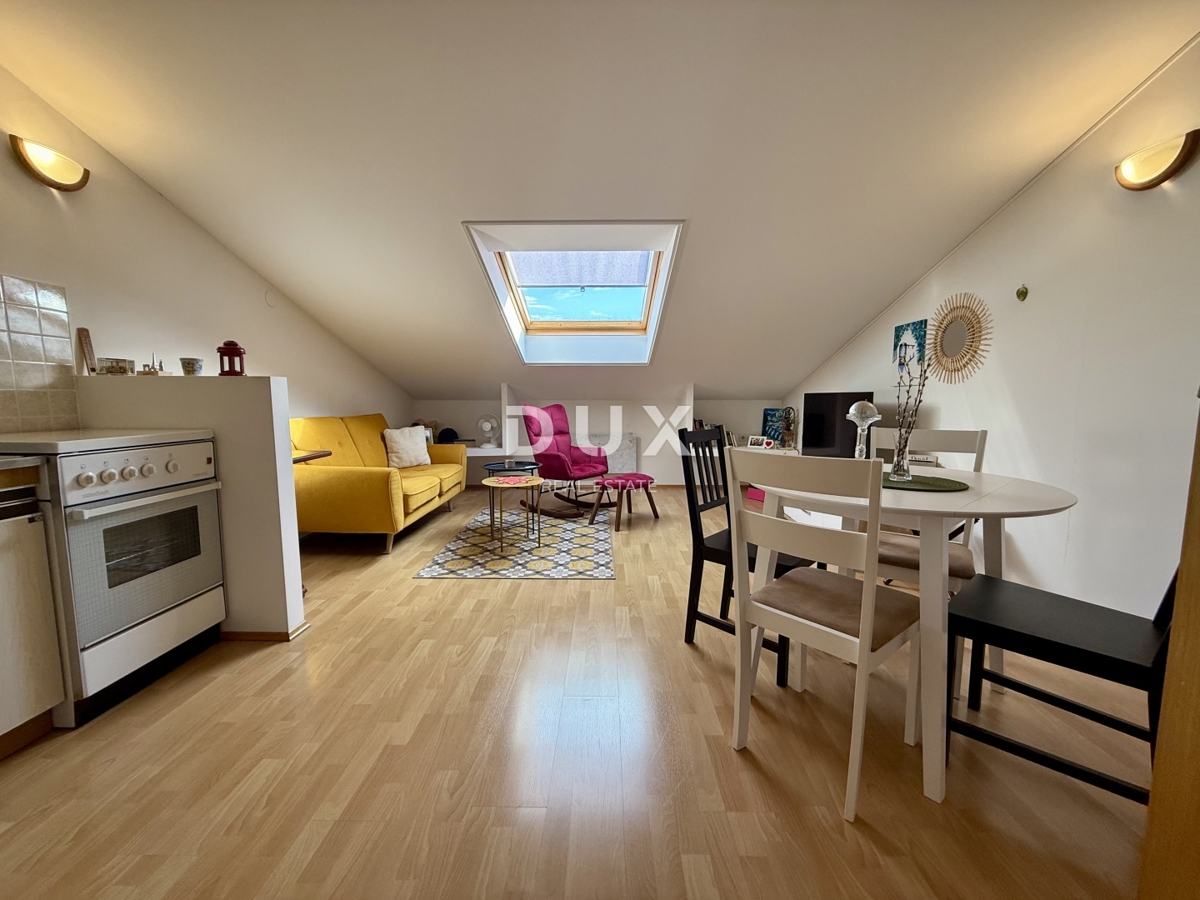 MATULJI, JUŠIĆI - Čudovito dvoetažno stanovanje, 4s, RAZGLED!