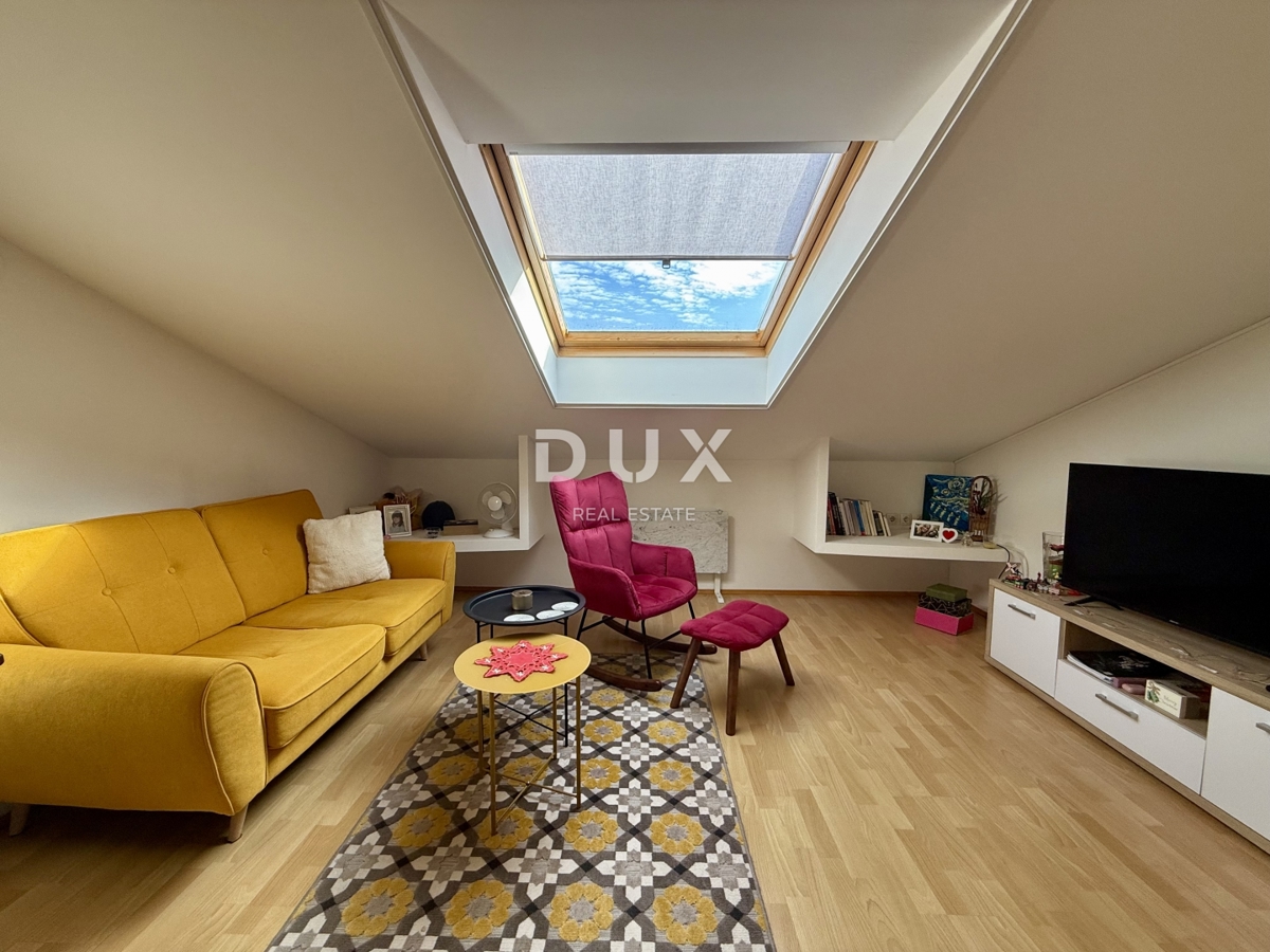 MATULJI, JUŠIĆI - Čudovito dvoetažno stanovanje, 4s, RAZGLED!