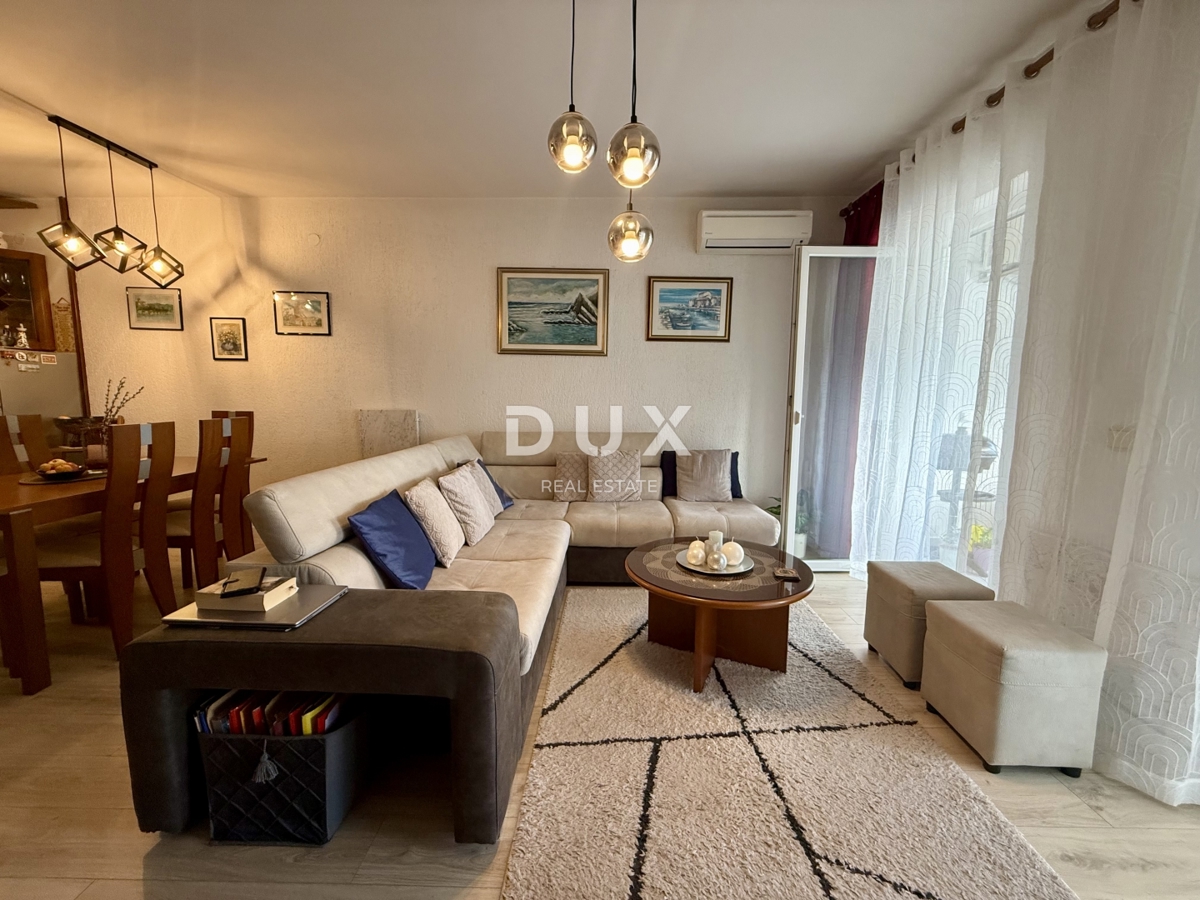 MATULJI, JUŠIĆI - Čudovito dvoetažno stanovanje, 4s, RAZGLED!