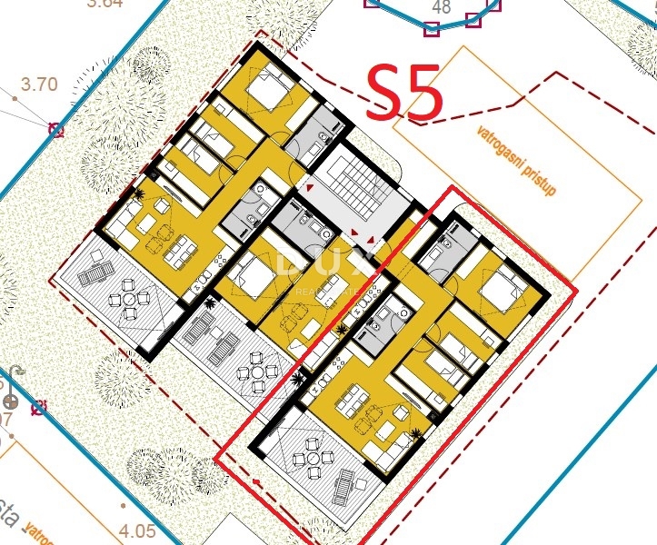 ŠIBENIK, SRIMA – Moderno stanovanje v novogradnji blizu plaže