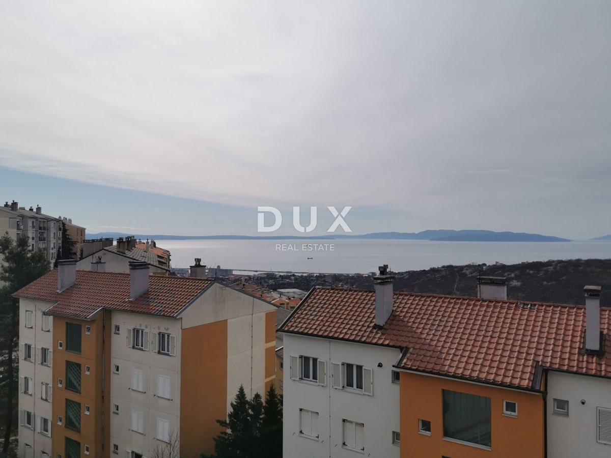 RIJEKA, ŠKURINJE - odlično 2-sobno stanovanje s panoramskim pogledom na morje