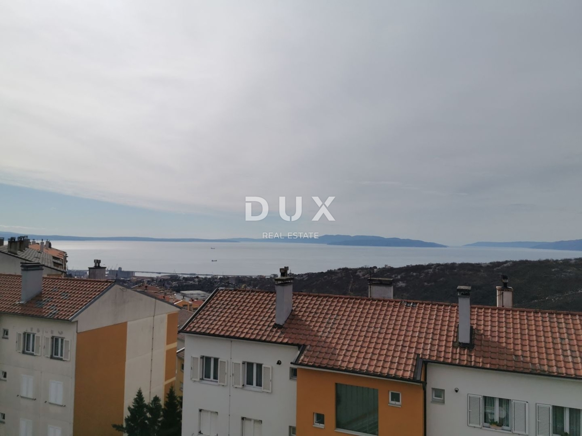 RIJEKA, ŠKURINJE - odlično 2-sobno stanovanje s panoramskim pogledom na morje