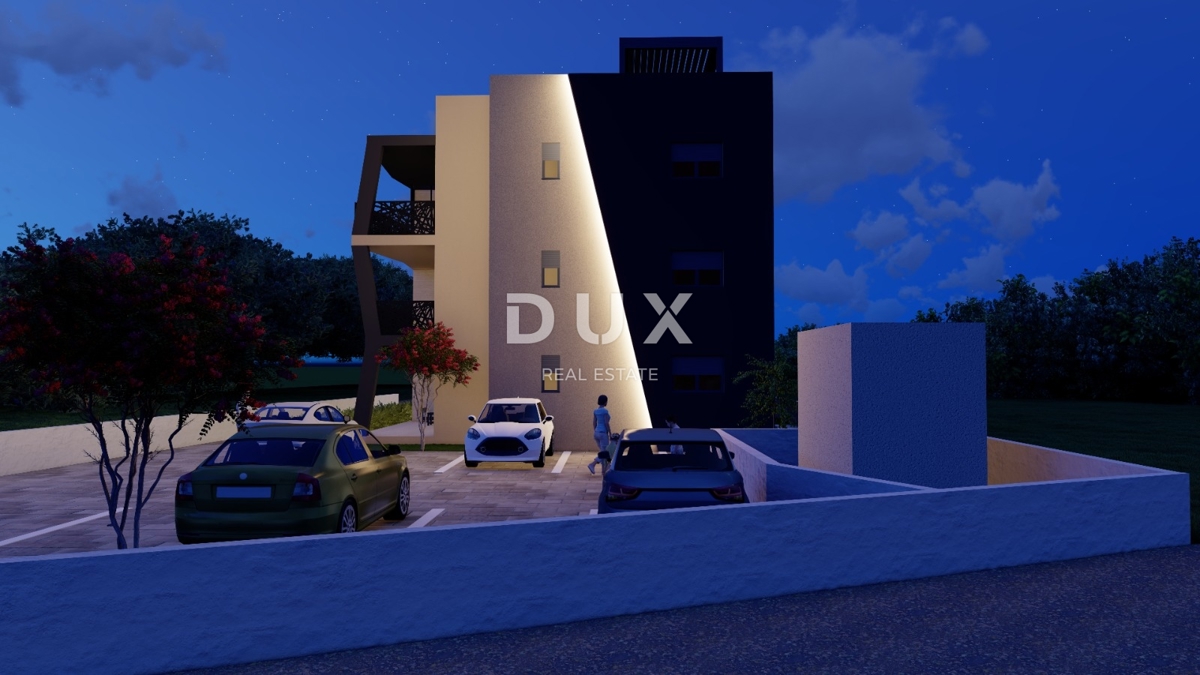 ZADAR, SUKOŠAN - Vrhunski penthouse! Talno ogrevanje, ogrevan bazen, 120 metrov od morja, strešna terasa...! S6