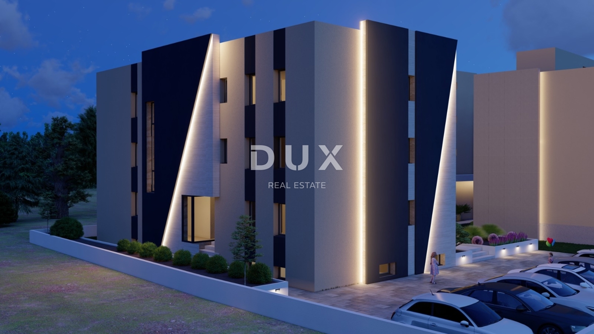 ZADAR, SUKOŠAN - Vrhunski penthouse! Talno ogrevanje, ogrevan bazen, 120 metrov od morja, strešna terasa...! S6