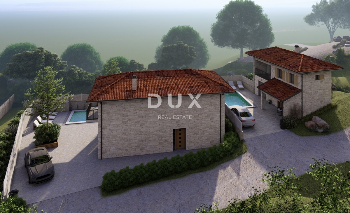 ISTRA, MOMJAN – ZGODOVINSKA KAMNITA HIŠA S PROJEKTOM OBNOVE