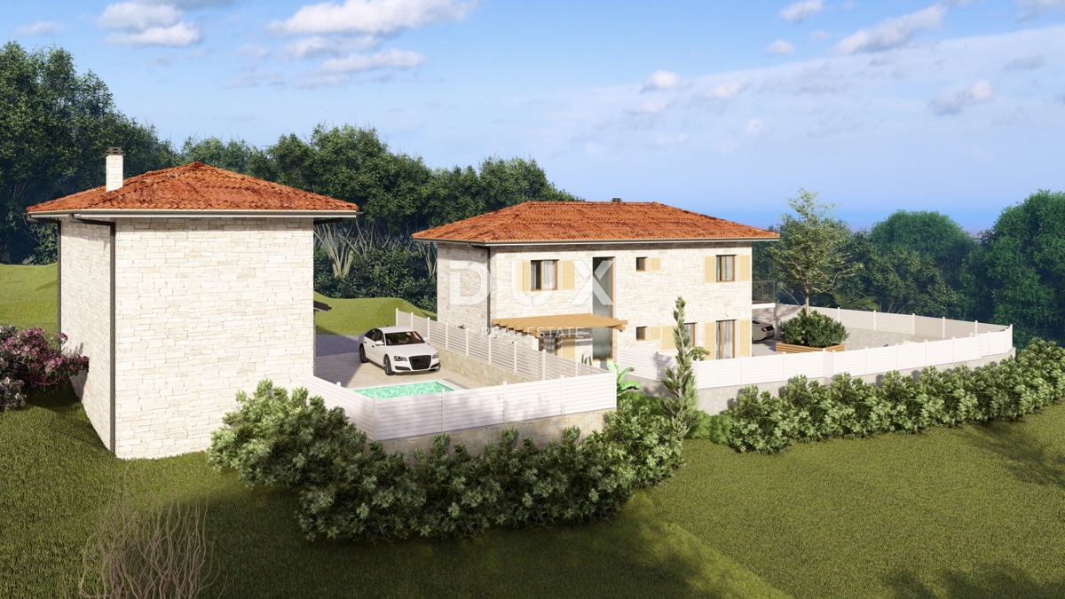 ISTRA, MOMJAN – ZGODOVINSKA KAMNITA HIŠA S PROJEKTOM OBNOVE