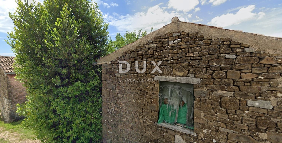 ISTRA, MOMJAN – ZGODOVINSKA KAMNITA HIŠA S PROJEKTOM OBNOVE