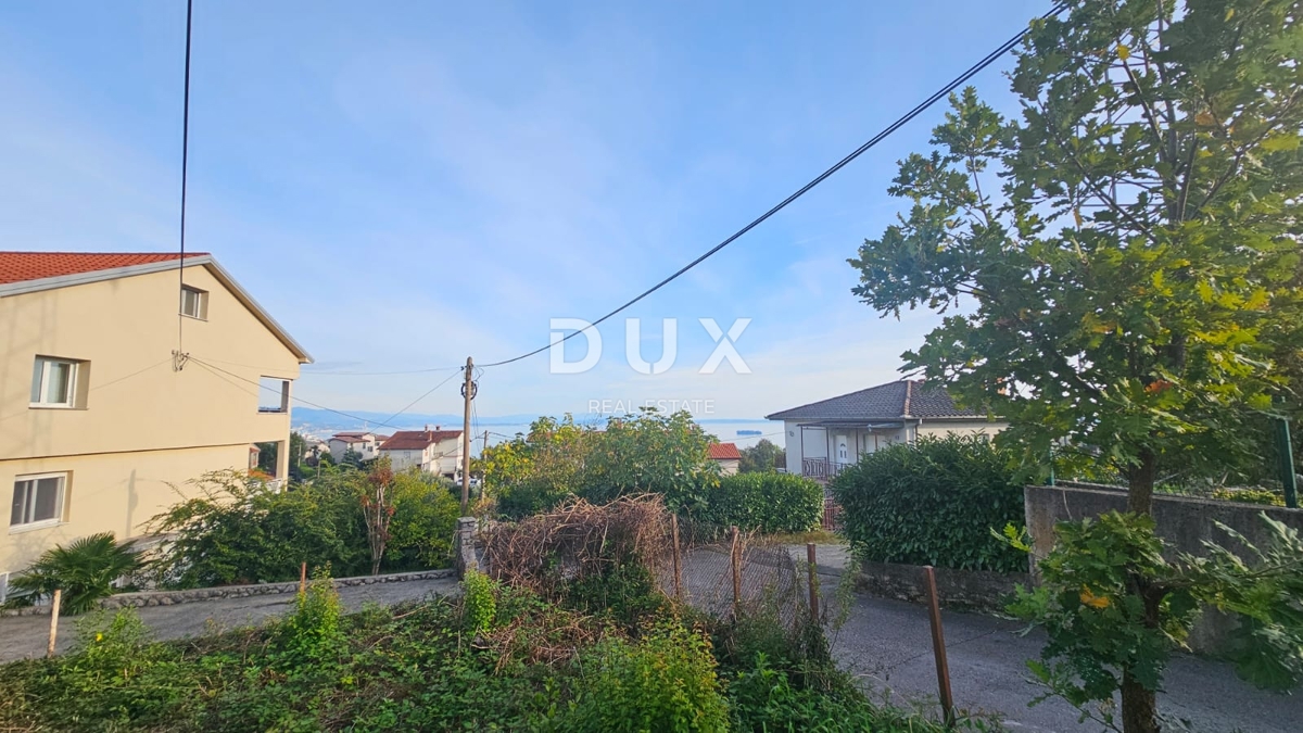 OPATIJA, MIHOTIĆI - Starinska hiša s projektom, gradbenim dovoljenjem in razgledom