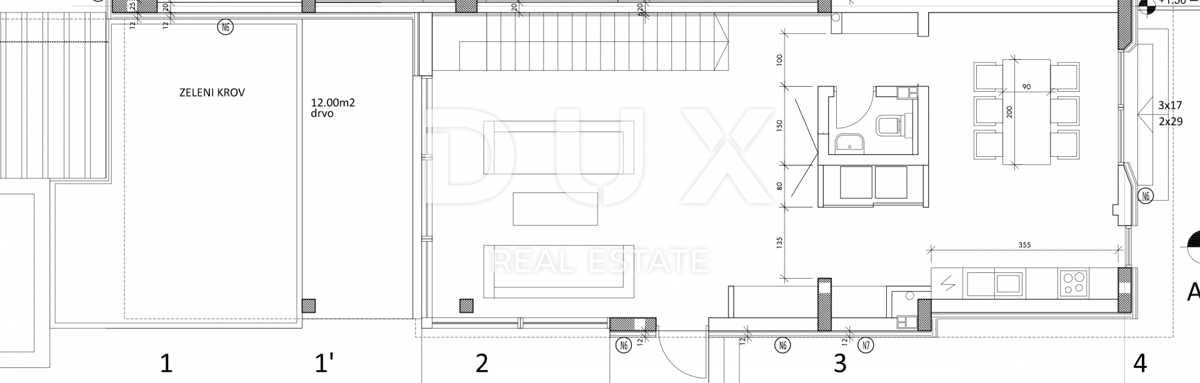 OPATIJA – Moderna luksuzna vila z dvema stanovanjskima enotama in panoramskim pogledom na morje