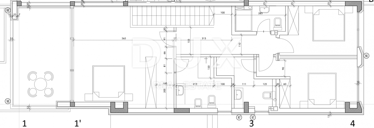 OPATIJA – Moderna luksuzna vila z dvema stanovanjskima enotama in panoramskim pogledom na morje