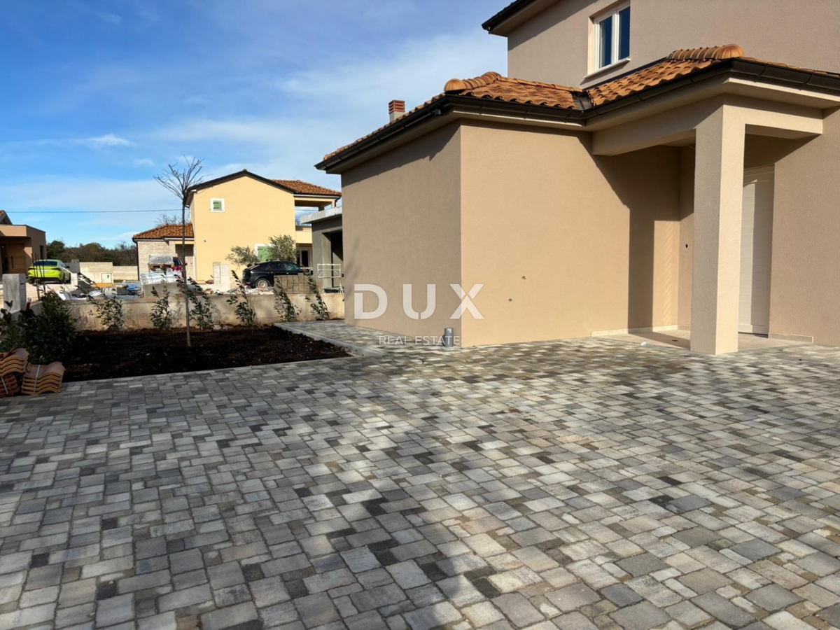 ISTRA, ŽMINJ - Nova mediteranska hiša s pogledom na vinograd v zasebnem kompleksu!