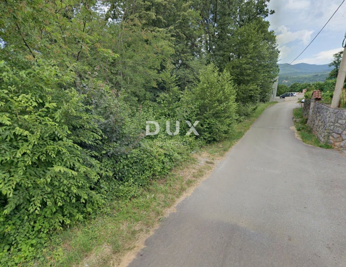 OPATIJA, MATULJI - gradbeno zemljišče 2300m2 Z GRADBENIM DOVOLJENJEM!!! in s panoramskim pogledom na morje