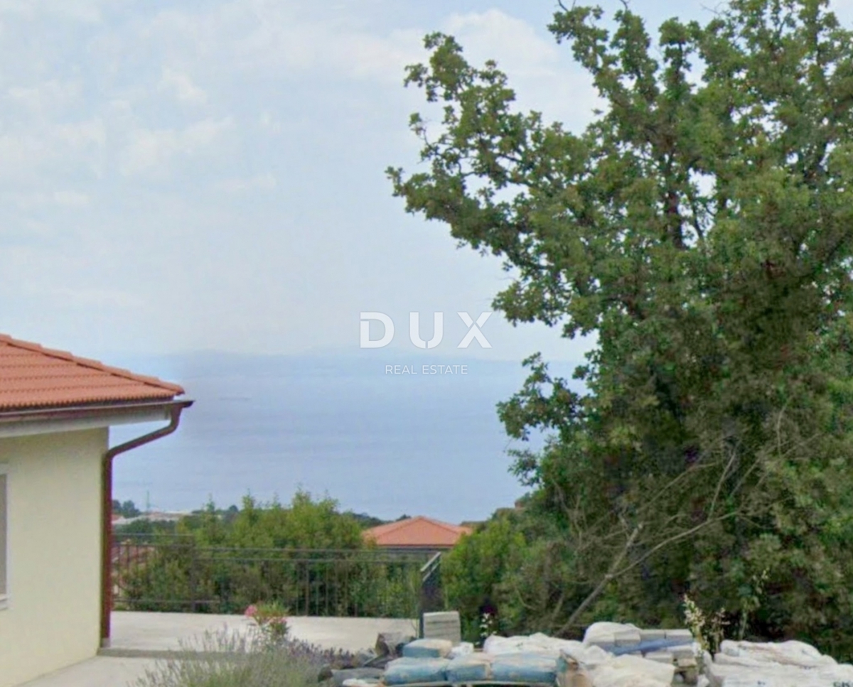 OPATIJA, MATULJI - gradbeno zemljišče 2300m2 Z GRADBENIM DOVOLJENJEM!!! in s panoramskim pogledom na morje
